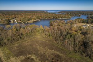 Aerial View of Smith Farm Estates, Yorktown Virginia